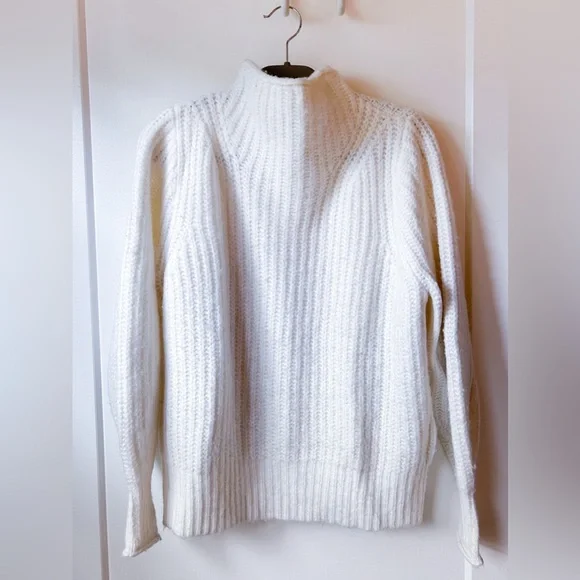 Madewell Loretto Mockneck Pullover Sweater - Picture 1 of 7